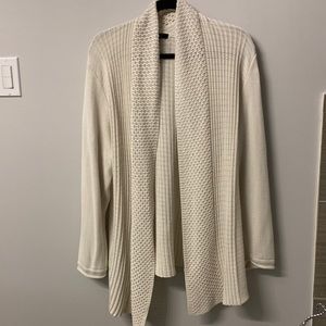 No button long cardigan sweater